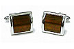 Tiger's Eye Curved Square