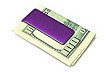 Purple Money Clip
