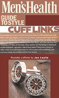 Jan Leslie Roulette Cufflinks - as seen in Men's Health